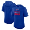 Nike Royal Buffalo Bills Lockup Tri-blend Hoodie T-shirt In Blue
