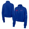 Nike Royal Buffalo Bills Primetime Phoenix Half-zip Sweatshirt In Blue