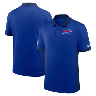 Nike Buffalo Bills Sideline Victory Stripe  Men's Dri-fit Nfl Polo In Blue