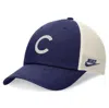 NIKE NIKE ROYAL CHICAGO CUBS COOPERSTOWN COLLECTION REWIND CLUB TRUCKER ADJUSTABLE HAT