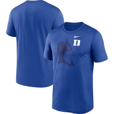 Nike Royal Duke Blue Devils Campus Shadow Legend Performance T-shirt
