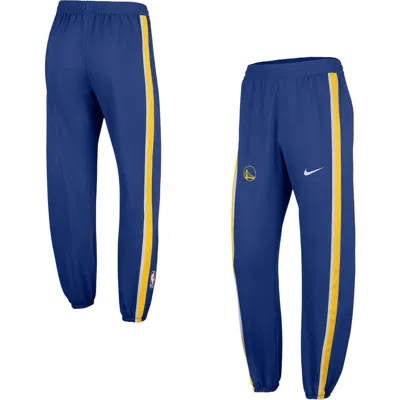 Nike Golden State Warriors Zoned  Men's Dri-fit Nba Pants In Blue