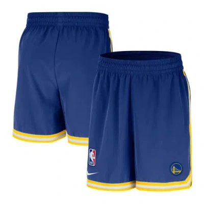 Nike Royal Golden State Warriors Authentic Pre-game Woven Performance Shorts