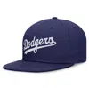 Nike Royal Los Angeles Dodgers Evergreen Performance Fitted Hat In Royal