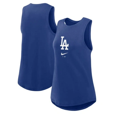Nike Royal Los Angeles Dodgers Legacy Icon High Neck Fashion Tank Top