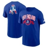 Nike Royal New England Patriots Rewind Front And Back Hit Essential T-shirt In Blue