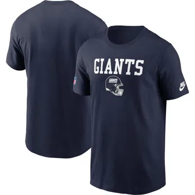 Nike Royal New York Giants Alt Pack Onside Conversion Performance T-shirt In Blue