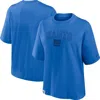 Nike Royal New York Giants Glory Arch Boxy T-shirt In Blue