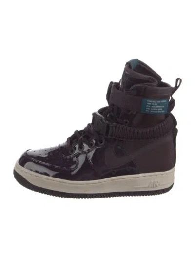 Pre-owned Nike Ruby Rose X  Wmns Sf Air Force 1 Premium 'port Wine' Athletic Sneakers In Purple