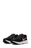 Nike Run Swift 3 Running Shoe In Black/gold/white