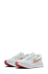 Nike Run Swift 3 Running Shoe In White/red/bronze