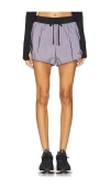 Nike Running Division Mid Rise 3 Reflective Shorts In Black  Reflective Silver  & Reflective B