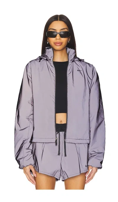 Nike Running Division Therma-fit Reflective Jacket In Black  Reflective Silver  & Reflective B