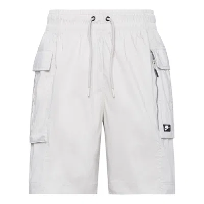 Nike Running Sports Big Pocket Cargo Shorts Creamy White