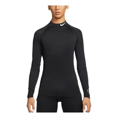 Nike Running Sports Training Tight Long Sleeves Gym Clothes Black