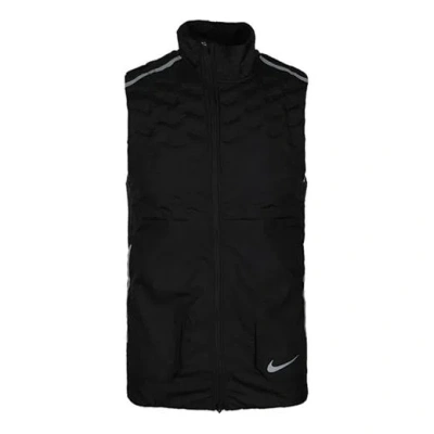 Nike Running Windproof Casual Sports Down Vest Black