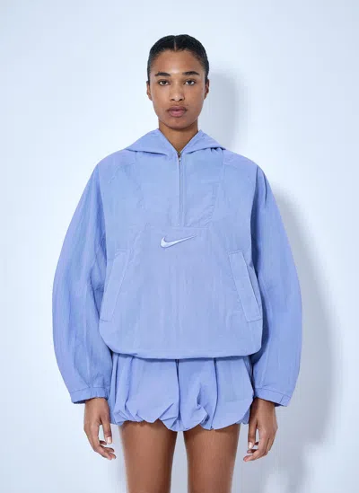 Nike Runway Hooded Jacket In Lilac