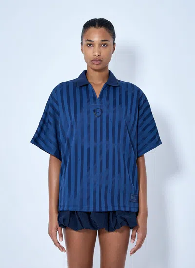 Nike Runway Jersey Top In Blue