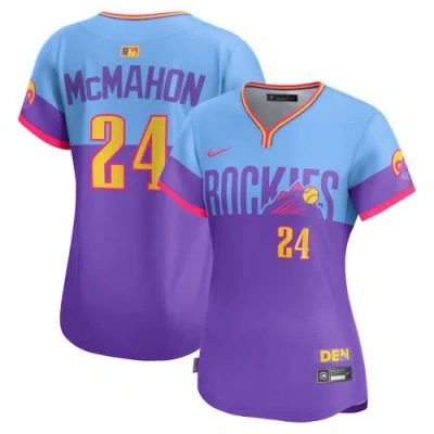 Nike Ryan Mcmahon Colorado Rockies City Connect Womenâs  Women's Dri-fit Adv Mlb Limited Jersey