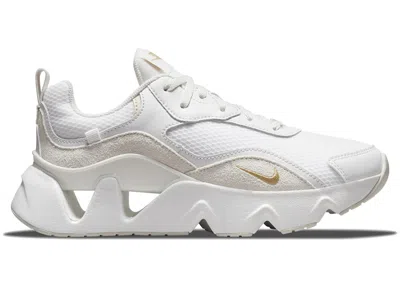 Pre-owned Nike Ryz 365 2 Metallic Gold (women's) Sneakers In Summit White/light Bone/pearl White