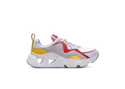Pre-owned Nike Ryz 365 (women's) Sneakers In White/track Red/topaz Gold In Multi