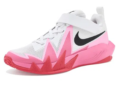 Nike S. T Dynamite (little Kid) Boys Shoes White/black/tropical Pink/pinksicle: 12 Little Kid M In Multi