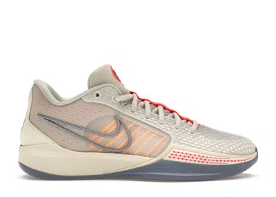 Pre-owned Nike Sabrina 1 Grounded (women's) Sneakers In Light Bone/laser Orange/ashen Slate