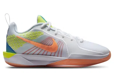 Pre-owned Nike Sabrina 2 Hesi Hitter Sneakers In White/light Lemon Twist/apricot Agate