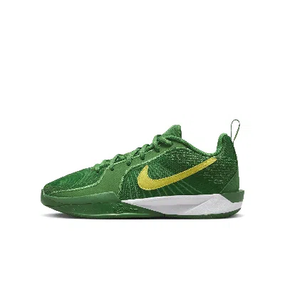 Nike Sabrina 2 "retroed" Big Kids' Basketball Shoes In Green/yellow/white