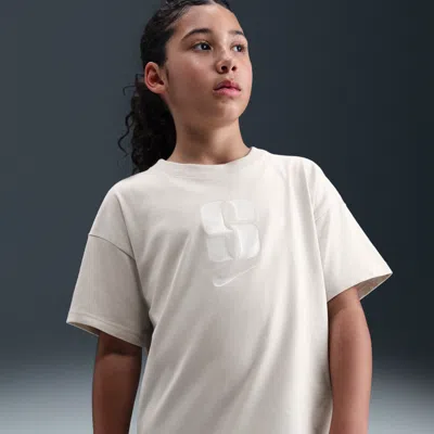 Nike Sabrina Big Kids' Max90 T-shirt In White