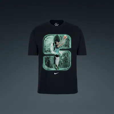 Nike Sabrina Ionescu "so Win" Adult  Men's Basketball T-shirt In Black