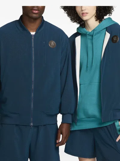 Nike Sabrina Reversible Bomber Jacket In Blue