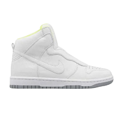 Pre-owned Nike Sacai X Wmns Lab Dunk High In White