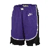 Nike Sacramento Kings 2024/25 Hardwood Classics  Men's Dri-fit Nba Swingman Shorts In Purple