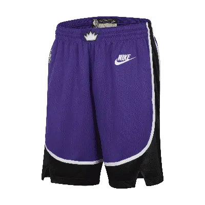 Nike Sacramento Kings 2024/25 Hardwood Classics  Men's Dri-fit Nba Swingman Shorts In Purple