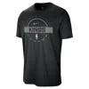 Nike Sacramento Kings  Men's Nba Practice T-shirt In Black