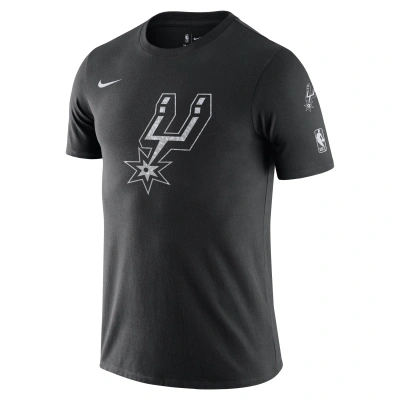 Nike San Antonio Spurs Essential  Men's Nba T-shirt In Black