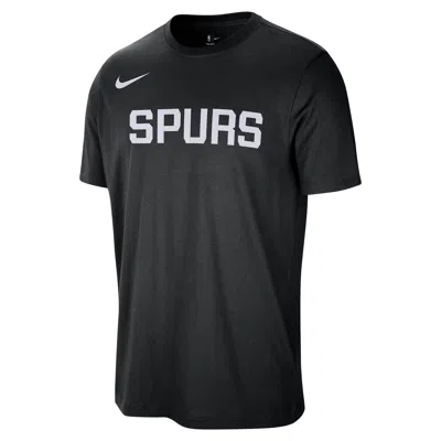 Nike San Antonio Spurs Essentials  Men's Nba T-shirt In Black