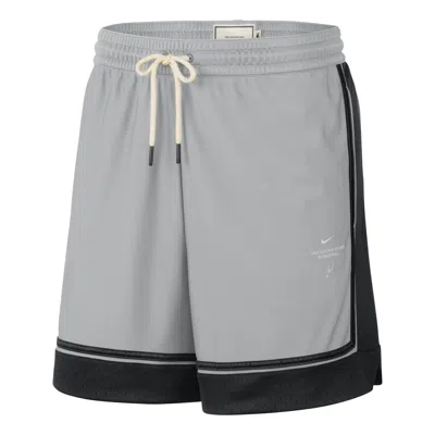 Nike San Antonio Spurs Standard Issue 6"" Shorts 'flat Silver Black' In Gray
