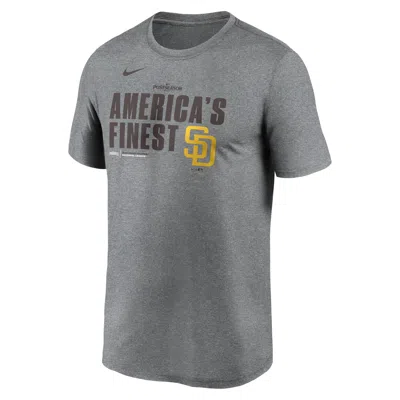 Nike San Diego Padres 2025 Postseason Legend  Men's Dri-fit Mlb T-shirt In Gray
