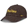 Nike San Diego Padres Club Men's  Men's Mlb Adjustable Hat In Brown