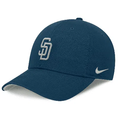 Nike San Diego Padres Club  Men's Mlb Adjustable Hat In Blue