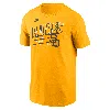 Nike San Diego Padres Cooperstown Retro  Men's Mlb T-shirt In Orange