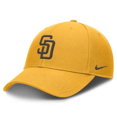 Nike San Diego Padres Evergreen Club  Men's Dri-fit Mlb Adjustable Hat In Yellow