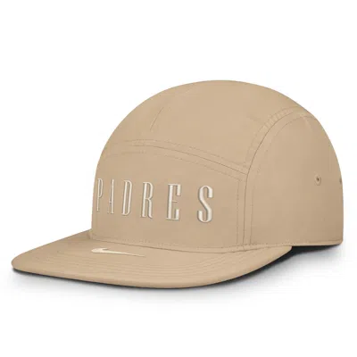 Nike San Diego Padres Fly  Men's Dri-fit Mlb Adjustable Hat In Brown