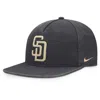 Nike San Diego Padres Pro  Men's Mlb Adjustable Hat In Gray