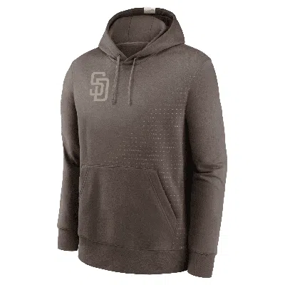 Nike San Diego Padres Statement  Men's Mlb Pullover Hoodie In Brown