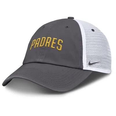Nike San Diego Padres Wordmark Club  Men's Mlb Trucker Adjustable Hat In Multi