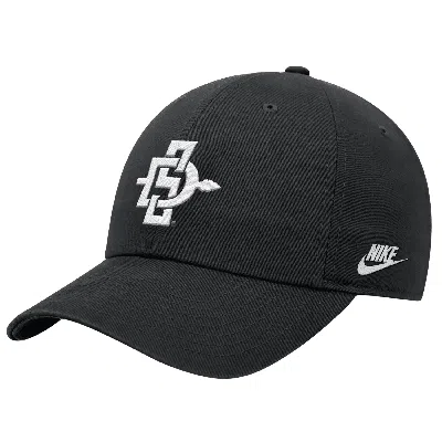 Nike San Diego State  Unisex College Cap In Black