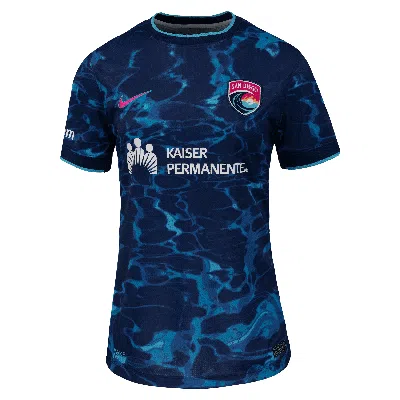 Nike San Diego Wave Fc 2025 Stadium Away  Women's Dri-fit Nwsl Replica Jersey In Blue